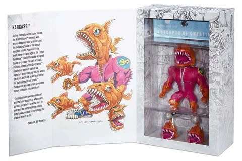 Mattel Creations Street Sharks 7` Action Figure Limited Edition Karkass