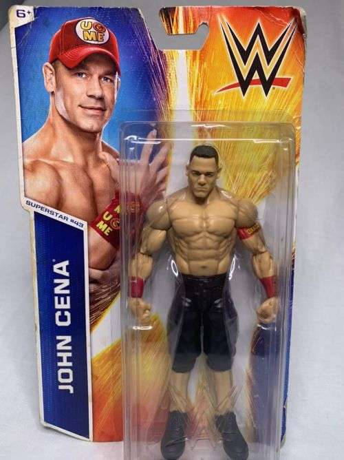 Action figure WWE Basic Mattel John Cena figures 6`