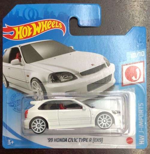 Hotwheels Hot wheels 1999 Honda Civic Type R (EK9) 1:64