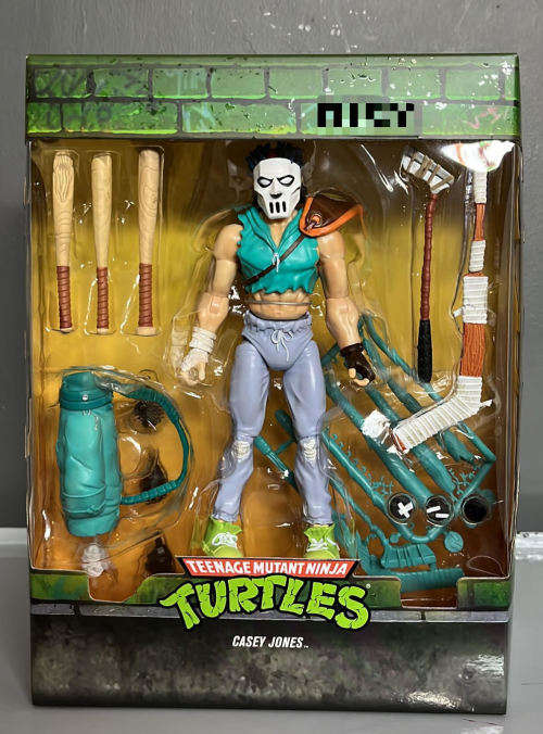 Casey Jones TMNT Teenage mutant ninja turtles vintage Style Super 7 Ultimates 6inch