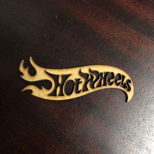 Hotwheels Hot wheels sign 21cm x 8cm