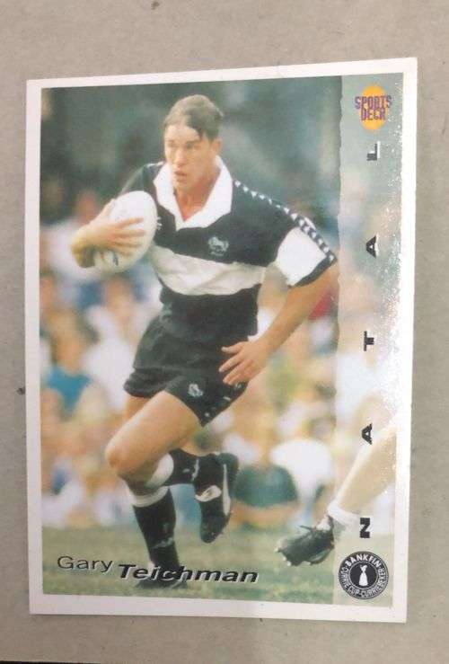 Gary Teichman 1994 Sports Deck Currie Cup Rugby, Card #70 trading Cards Springbokke springboks