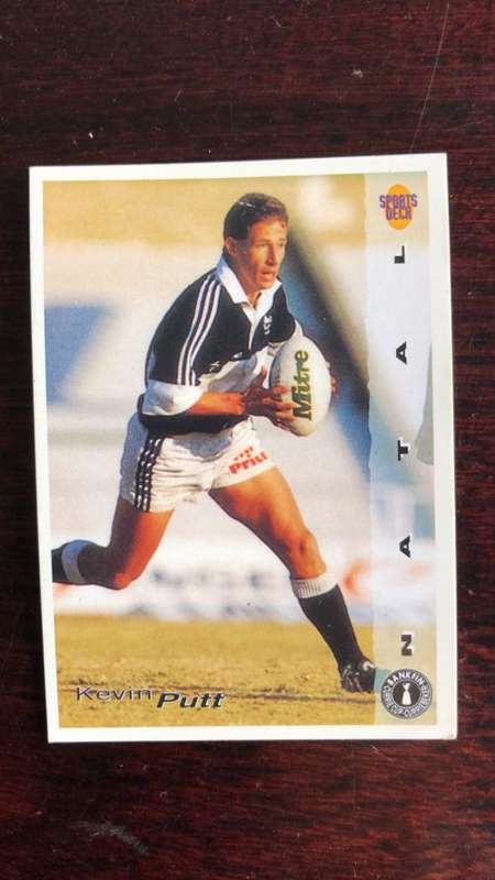 Kevin Putt 1994 Sports Deck Currie Cup Rugby, Card #62 trading Cards Springbokke springboks
