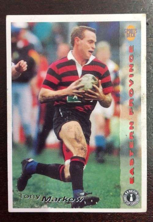 Tony Markow 1994 Sports Deck Currie Cup Rugby Card #101 trading Cards Springbokke springboks