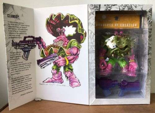 Mattel Creations Street Sharks 7` Action Figure Limited Edition Clambo