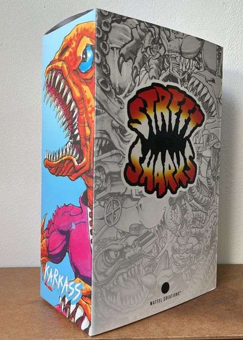 Mattel Creations Street Sharks 7` Action Figure Limited Edition Karkass