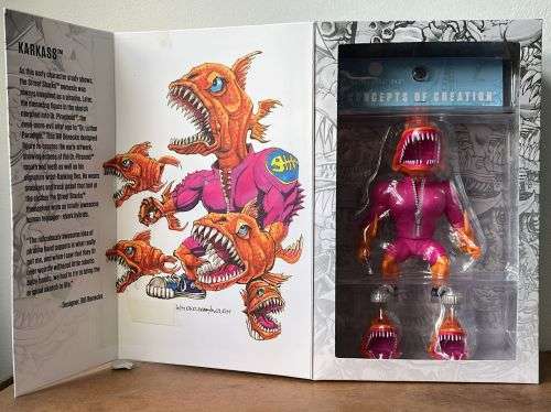 Mattel Creations Street Sharks 7` Action Figure Limited Edition Karkass