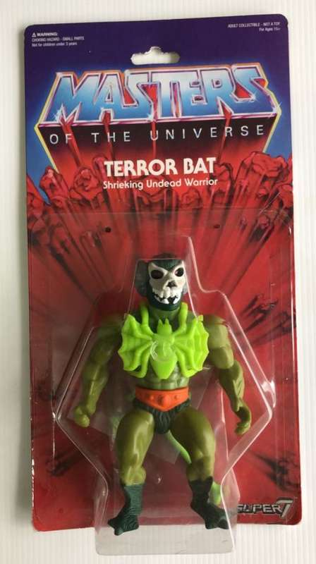 Terror Bat Super 7 He-man Masters Of The Universe Classics Motuc heman vintage Filmation