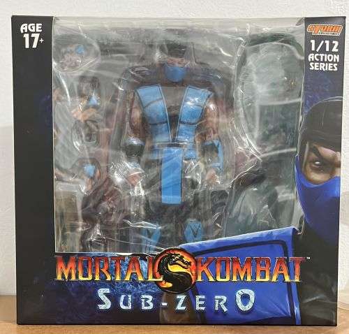Sub-Zero Action figure Mortal Kombat Storm Collectables 6` inch