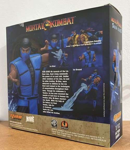 Sub-Zero Action figure Mortal Kombat Storm Collectables 6` inch