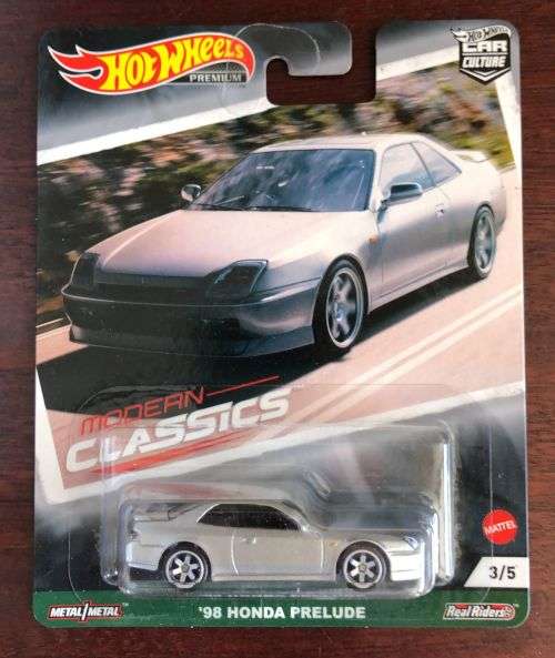 Hotwheels Hot wheels 1998 Honda Prelude 1:64 real riders