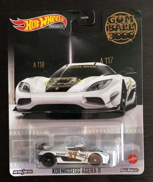 Hotwheels Hot wheels Koenigsegg Agera R 1:64 real riders