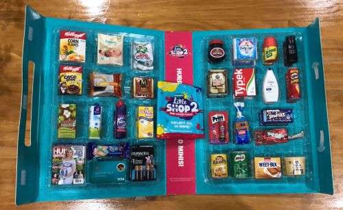 CHECKERS LITTLE SHOP 2 Complete in Album set with empty packet and checklist