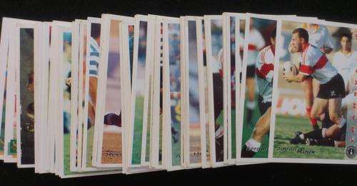 1994 Sports Deck Currie Cup Springbok rugby cards 102 from 126 plus Album