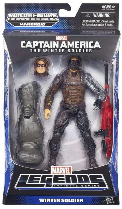 Marvel Legends infinite series winter soldier Captain America Winter Soldier