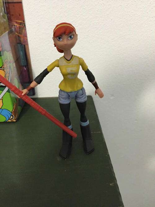 TMNT Teenage Mutant Ninja Turtles April o'Neill figures nickelodeon