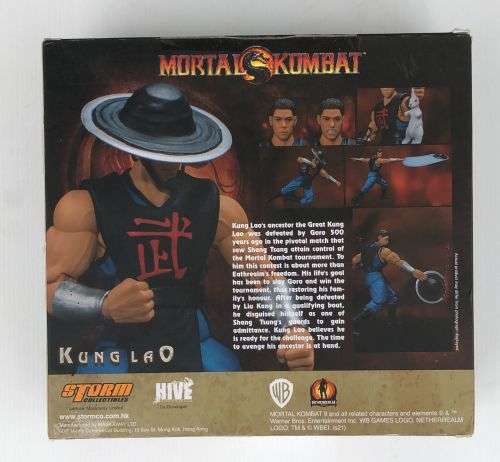 Kung Lao Action figure Mortal Kombat Storm Collectables 6` inch