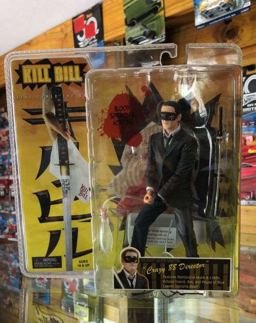 Kill Bill Crazy 88 Director Action Figure NECA 2004 SDCC Quentin Taratino