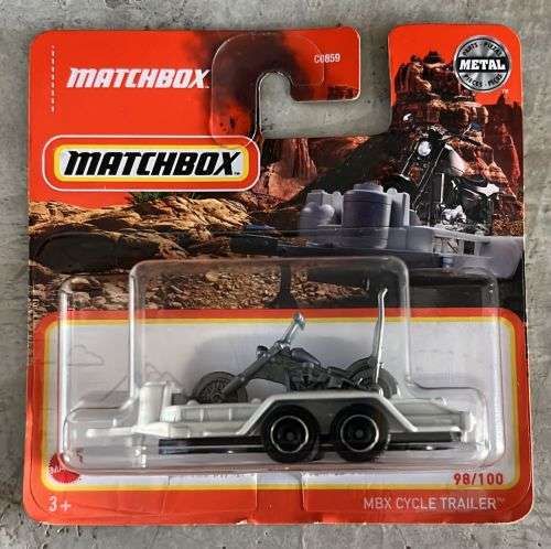 Matchbox MBX cycle trailer Majorette Hotwheels Hot wheels 1:64