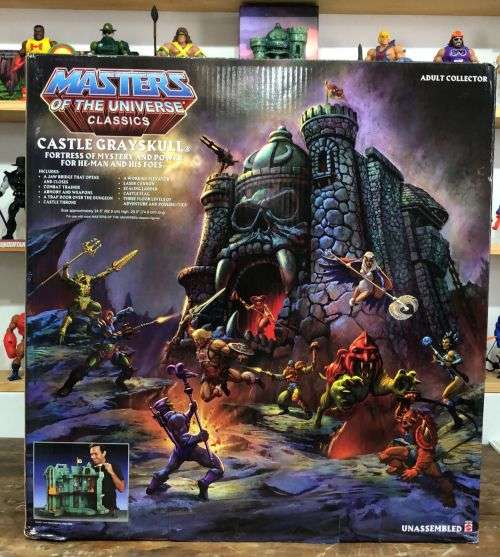 Complete Castle Grayskull Classics Heman Masters Of The Universe Motuc He-man motu