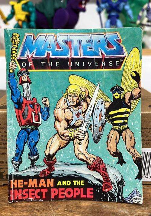 1983 Mini Comic He-man And The Insect People of He-Man-Masters of the Universe (MOTU)