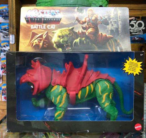 Battle Cat Origins Vintage Masters Of The Universe Classics Motuc He-man motu
