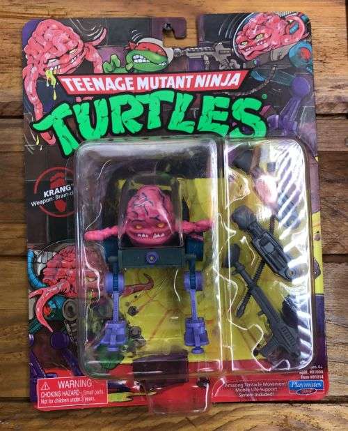 TMNT CLASSIC Krang BASIC Teenage mutant ninja turtles vintage Playmates action figure retro