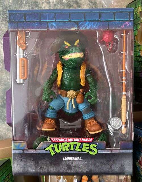 Leatherhead TMNT Teenage mutant ninja turtles vintage Style Super 7 Ultimates Action Figure