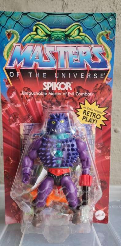Spikor Origins Vintage Masters Of The Universe Classics Motuc He-man motu