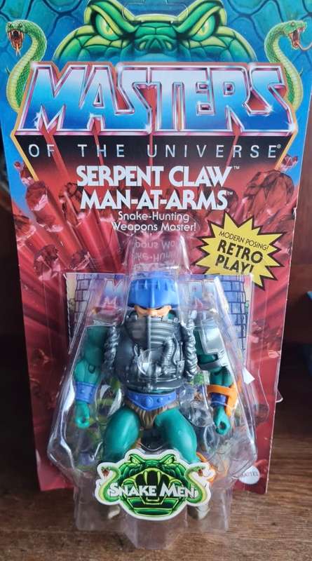 Man at arms Heman Origins Vintage Masters Of The Universe Classics Motuc He-man motu