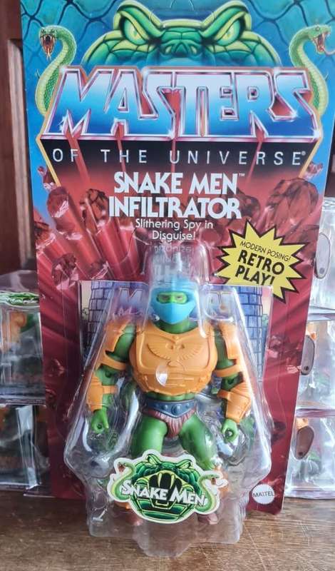 Snake men infiltrator Origins Vintage Masters Of The Universe Classics Motuc He-man motu