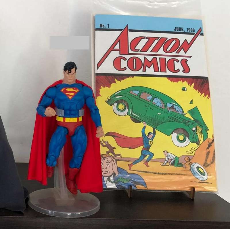 Superman  Action Figures NECA plus reissue comic Convention Exclusives