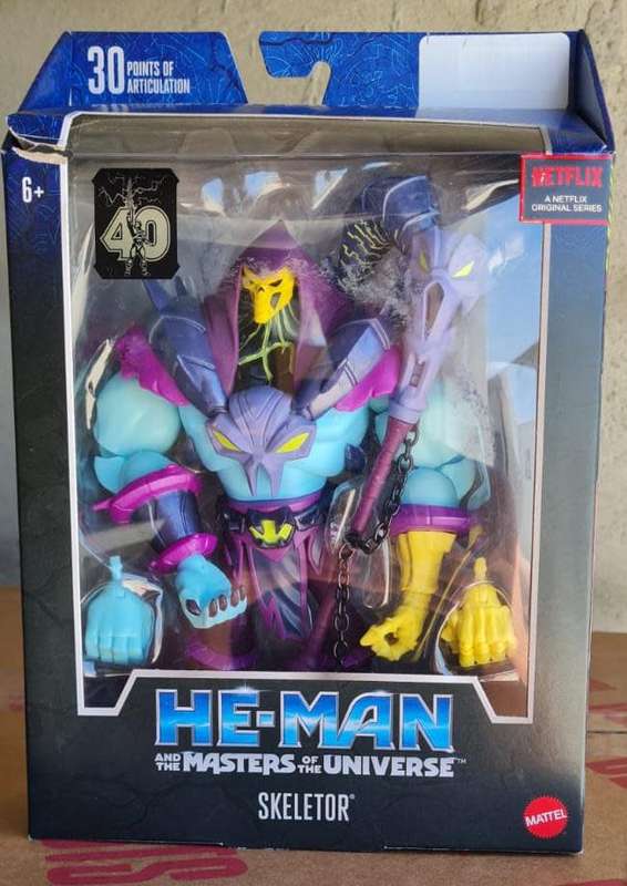 Masterverse Skeletor CGI Vintage Masters Of The Universe Classics Motuc He-man motu origins