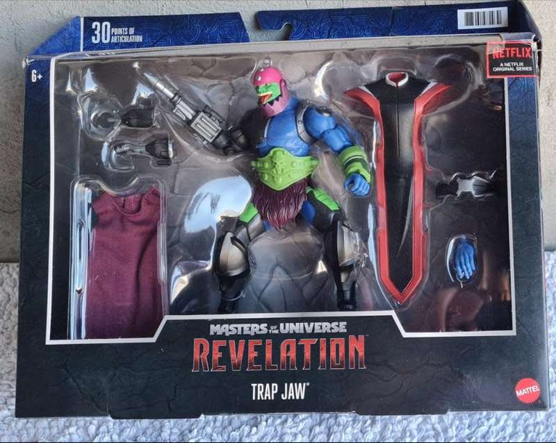 Masterverse Trap Jaw Vintage Masters Of The Universe Classics Motuc He-man motu origins