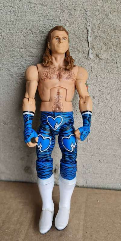 Mattel WWE Elite Network Spotlight Shawn Michaels Toys R Us Exclusive Action Figure 7` HBK