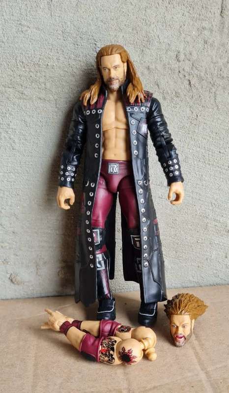 WWE Ultimate Edition Edge Mattel Series 8 Action Figure 7` Elite