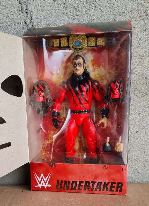 WWE Elite Ringside Collectibles Undertaker as Kane Deadman in Disguise Action Figure 7`Mattel