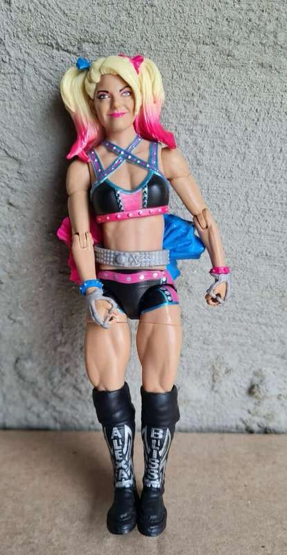 WWE Alexa Bliss Elite Series #53 Womens Wrestling Raw SmackDown Loose Action Figure 7`Mattel