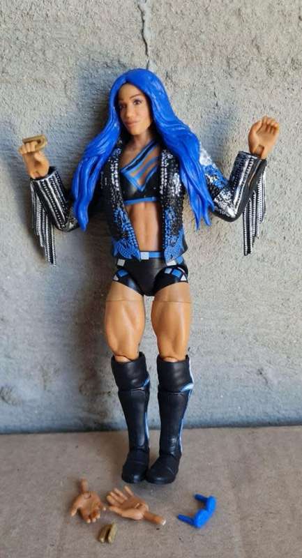 WWE Sasha Banks Elite Collection Series 83 Loose Action Figure 7`Mattel