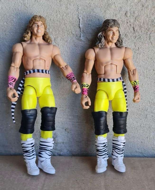 WWE Legends The Rockers Shawn Michaels & Marty Jannetty Elite 2-pack Loose Action Figure 7`Mattel
