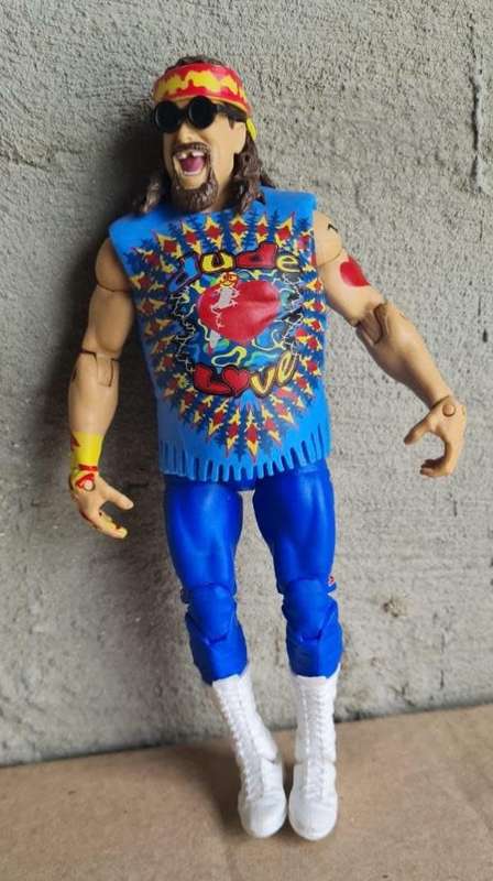 DUDE LOVE Elite Series 62 WWE Loose Action Figure 7`Mattel