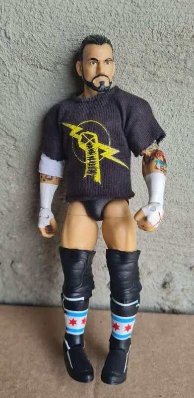 WWE CM Punk Series 16 Elite Collection Loose Action Figure 7` Mattel