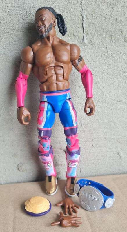 WWE Elite Series 78 Kofi Kingston Wrestling Complete Loose Action Figure 7`Mattel