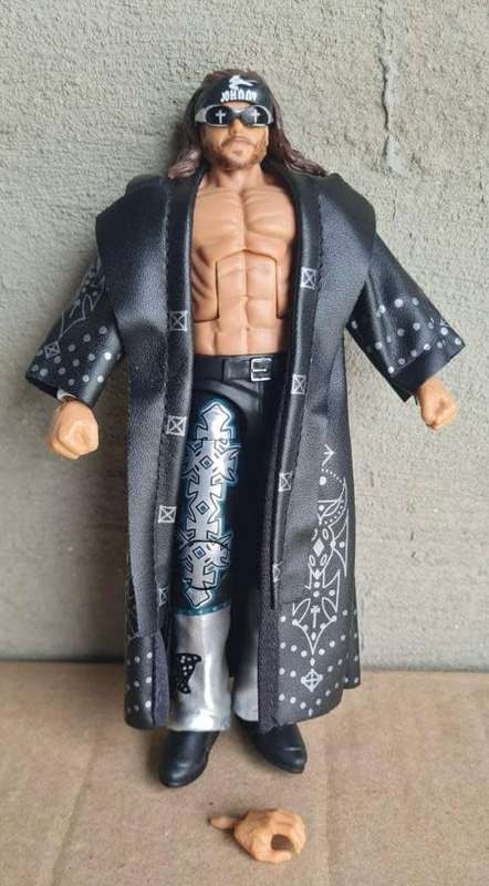 2021 WWE Wrestling Elite Series 82 John Morrison Complete Pre-Owned Loose Action Figure 7`Mattel