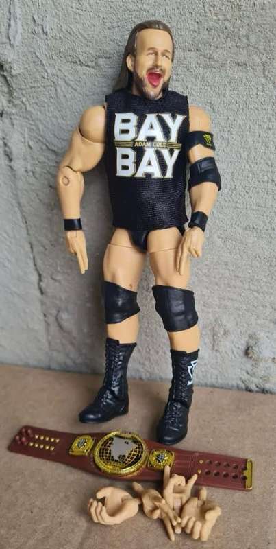 WWE Elite Adam Cole Series 71 NXT North American Champion Loose Action Figure 7`Mattel