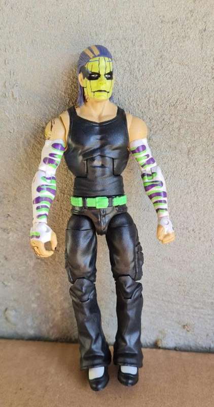 HOLY GRAIL Jeff Hardy WWE Elite Series 1 Unreleased AUTHENTIC TNA AEW WWF Action Figure 7`Mattel