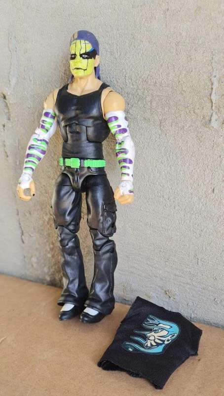 HOLY GRAIL Jeff Hardy WWE Elite Series 1 Unreleased AUTHENTIC TNA AEW WWF Action Figure 7`Mattel