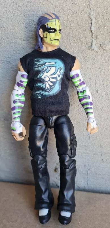 HOLY GRAIL Jeff Hardy WWE Elite Series 1 Unreleased AUTHENTIC TNA AEW WWF Action Figure 7`Mattel