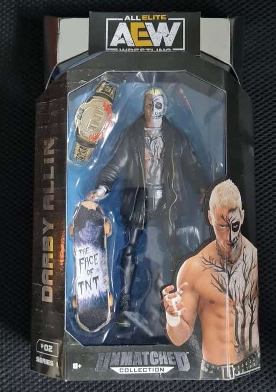 AEW Unmatched Collection DARBY ALLIN Series 1 #02 Figure Action Figure 7` WWE elite
