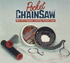 Pocket Chainsaw